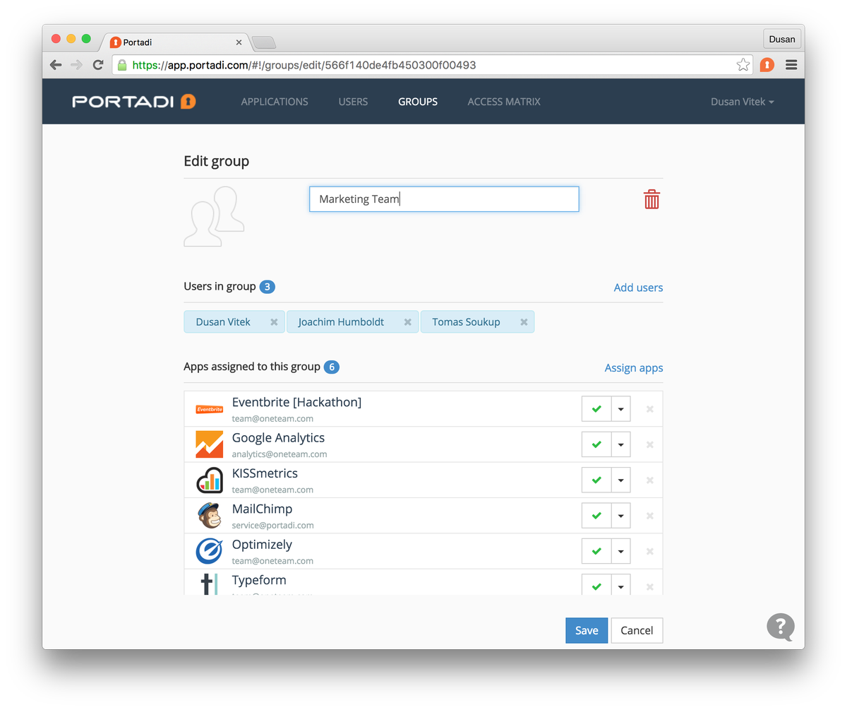 portadico's tweet photo. Many cloud apps and accounts? The new Groups make app management incredibly fast, transparent &amp; secure. https://t.co/5FSOSKftW4