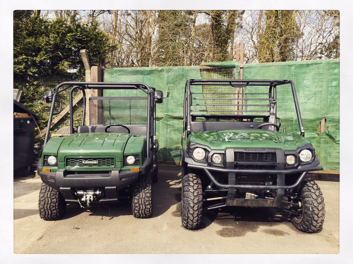 atvservicesscot's tweet photo. Old Mule vs New Mule. The differences are vast. #kawasakimule #mulepro #atv #utv #sxs https://t.co/yMf0QSNCGO