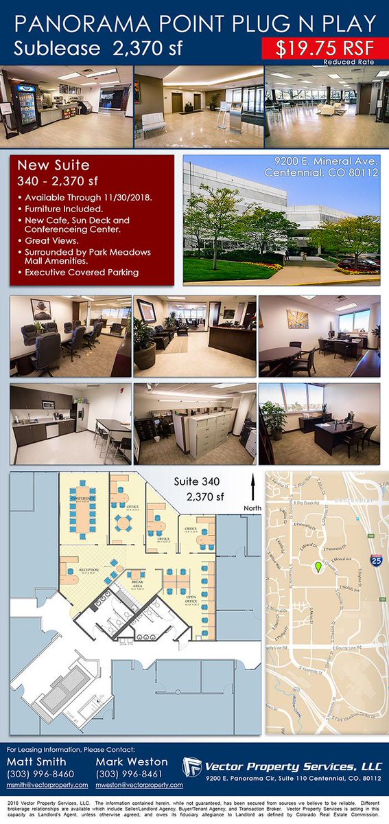 VectorProp's tweet image. Rate Reduced SES Sublease - 2,370 sf conta.cc/1Ug3bSC