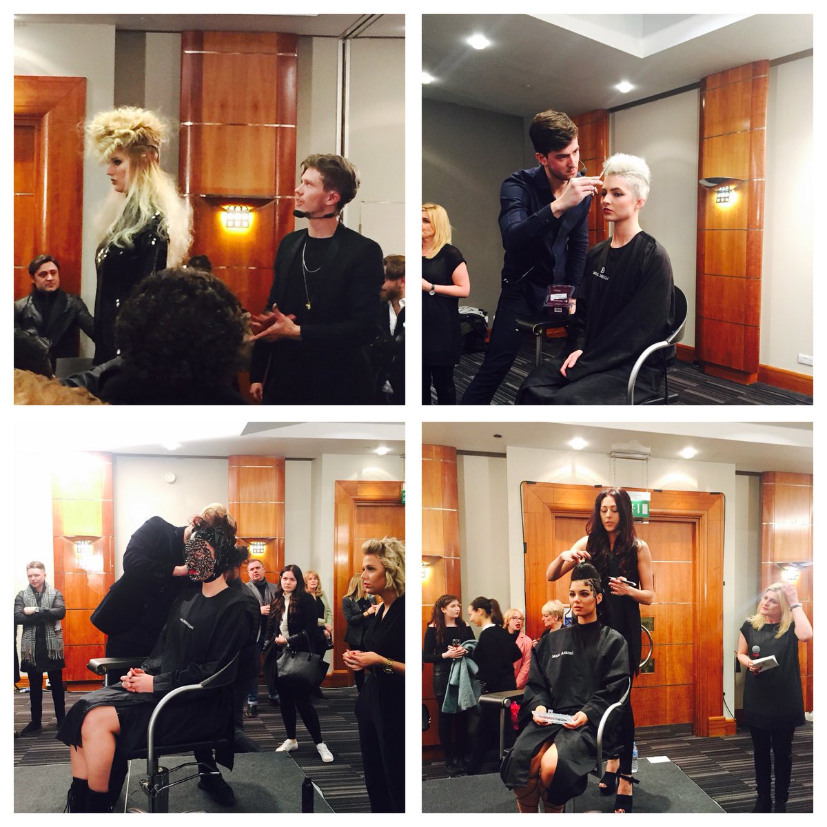 HJi_Mary's tweet photo. Snapshot of the Masters at work at @fellowshiphair #londonmasterclass https://t.co/gyw33vWLp9