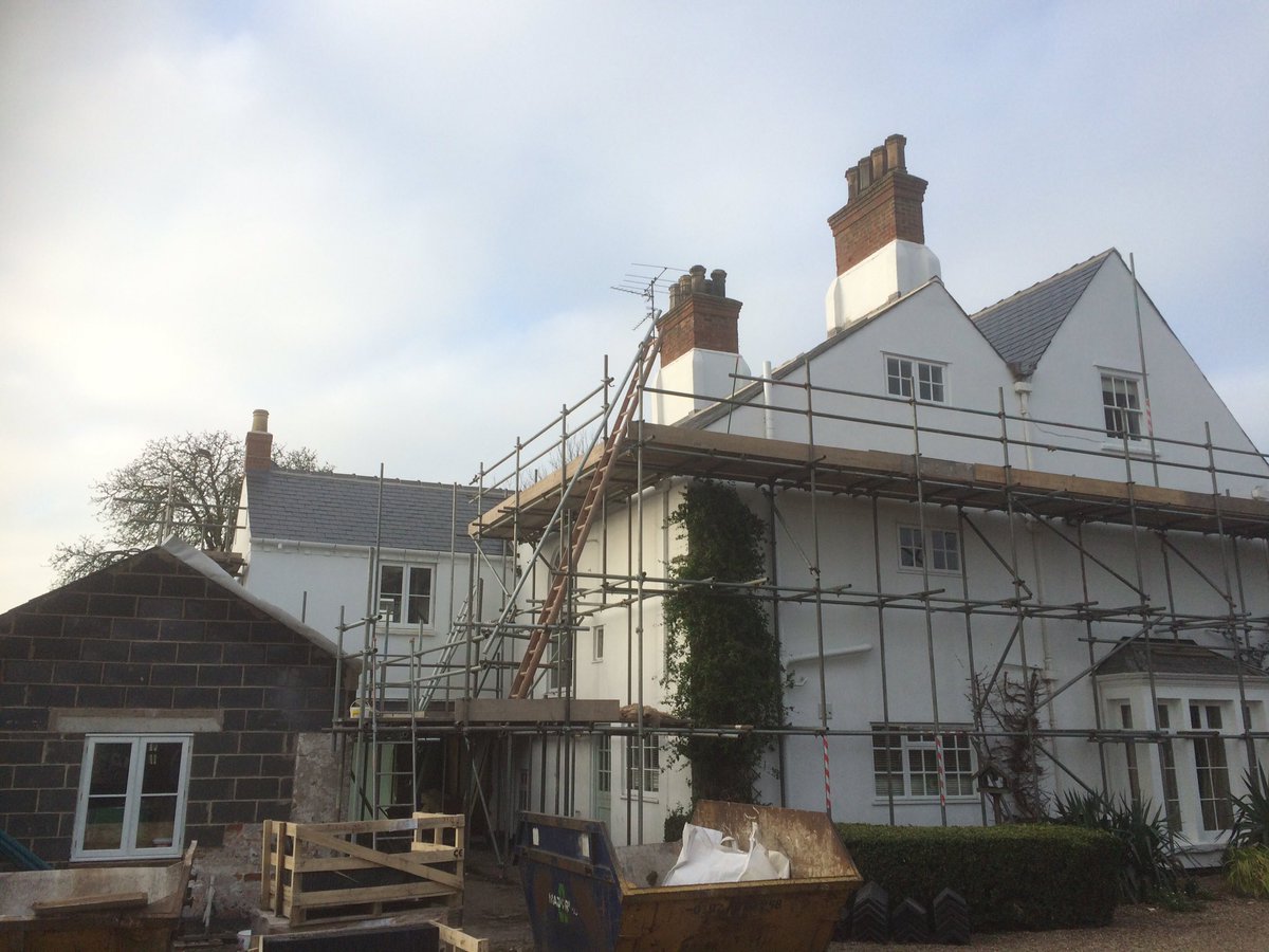 New roof, renovation &amp; extensions underway on listed building <a href="/TheTradesHub/">Trades Hub</a> <a href="/selfbuildcom/">Self Build Community</a> @Worksop_Uk <a href="/Sheffieldis/">#Sheffieldissuper</a>