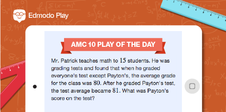 Get the quantitative gears in motion by sharing our #playoftheday #math question edmo.do/1Mjzo8i