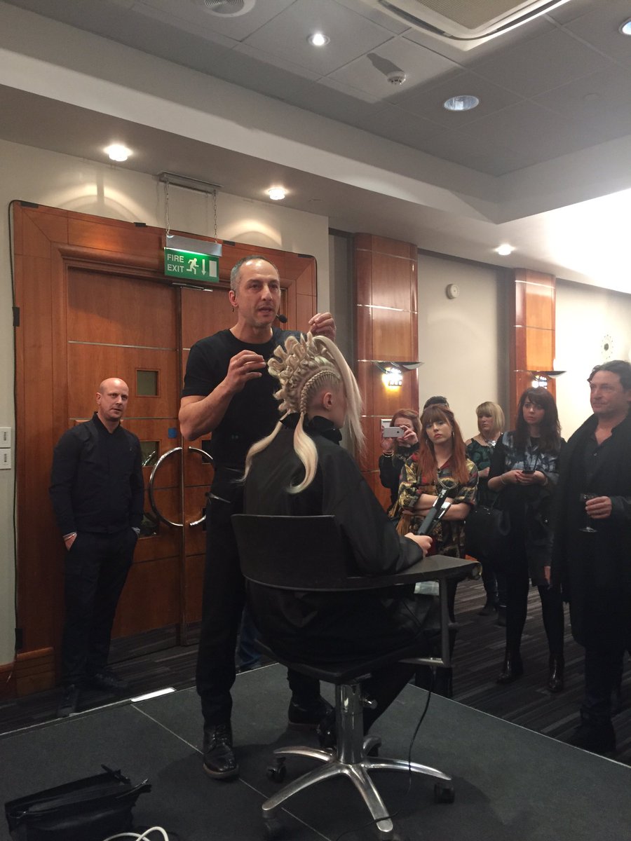 fellowshiphair's tweet photo. Scalp braids &amp; ponytails from Cos Sakkas from @toniandguyUK at #londonmasterclass https://t.co/JI6vSB3yiT