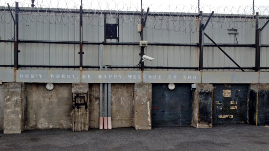 thomasniblock's tweet photo. To the people of @crossrangers thank you- an amazing community. As it says inside the army base #XMG #Crossmaglen https://t.co/AyQXUYBEiM