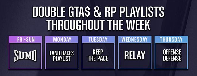XK8Official's tweet photo. Don't forget Double Money & #DoubleRP On The Following Jobs In #GTAOnline This Week! #XK8 https://t.co/uzRoD0wRwg