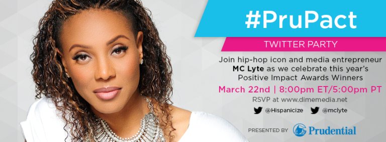 mclyte's tweet photo. Join me for Positive Impact Awards Twitter chat 3/22 8pm ET RSVP: https://t.co/rBAFz04Y5D #Hispz16 #PruPact https://t.co/xgIuSMJOD5