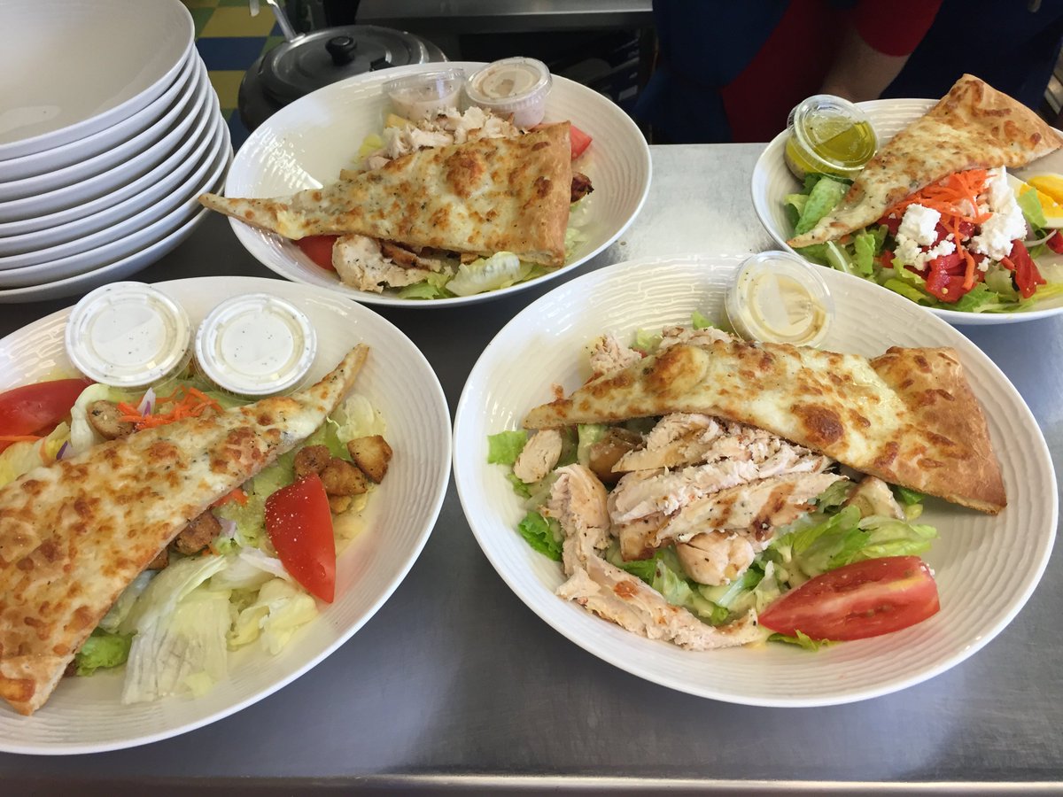 RomeosPizzaIUP's tweet photo. Being hungry can turn into being healthy! Which salad is your favorite? Whatever it is, have it for dinner tonight! https://t.co/eDYLbkkmSn