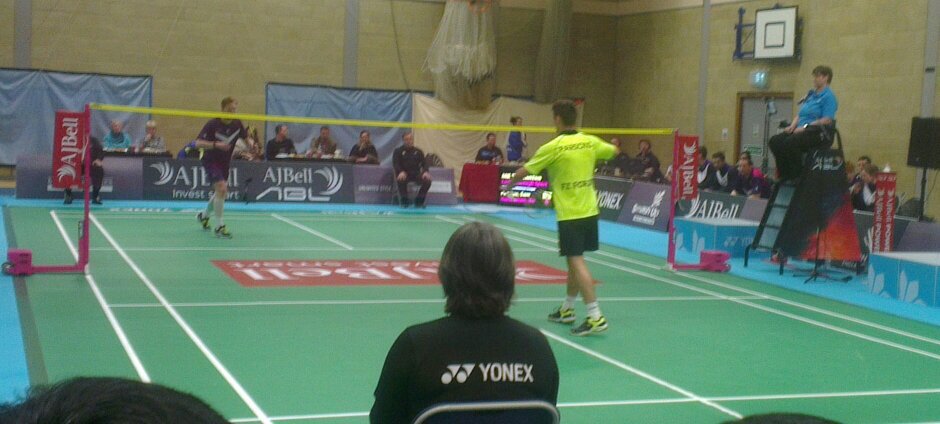 <a href="/NBL_official/">AJ BELL NBLBADMINTON</a> men's singles action <a href="/MiltonkeynesNBL/">Milton Keynes NBL</a> #GoMK