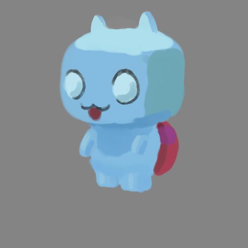 Null_Skull's tweet photo. #chatbug pop figure in 36 brush strokes :D #digitalart https://t.co/cmfllMrGdZ