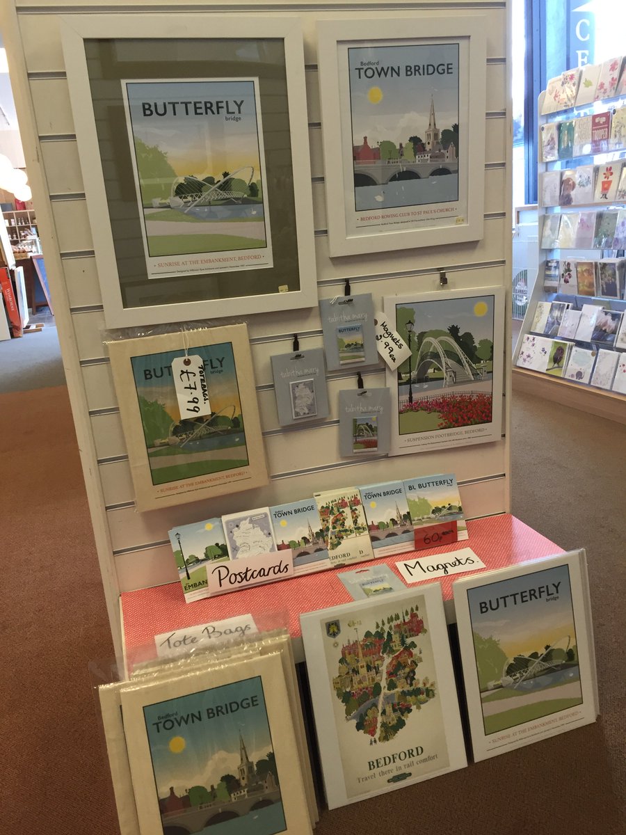 Who's seen my new exciting products in <a href="/ArtCentre_Beds/">Art Centre Bedford</a> !? #bedshour