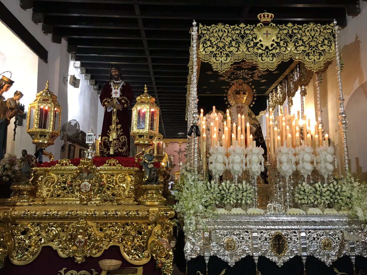 MedinaceliAlgec's tweet photo. Ya se encuentran Nuestros Titulares esperando un nuevo Martes Santi https://t.co/EDIVDFP4FE