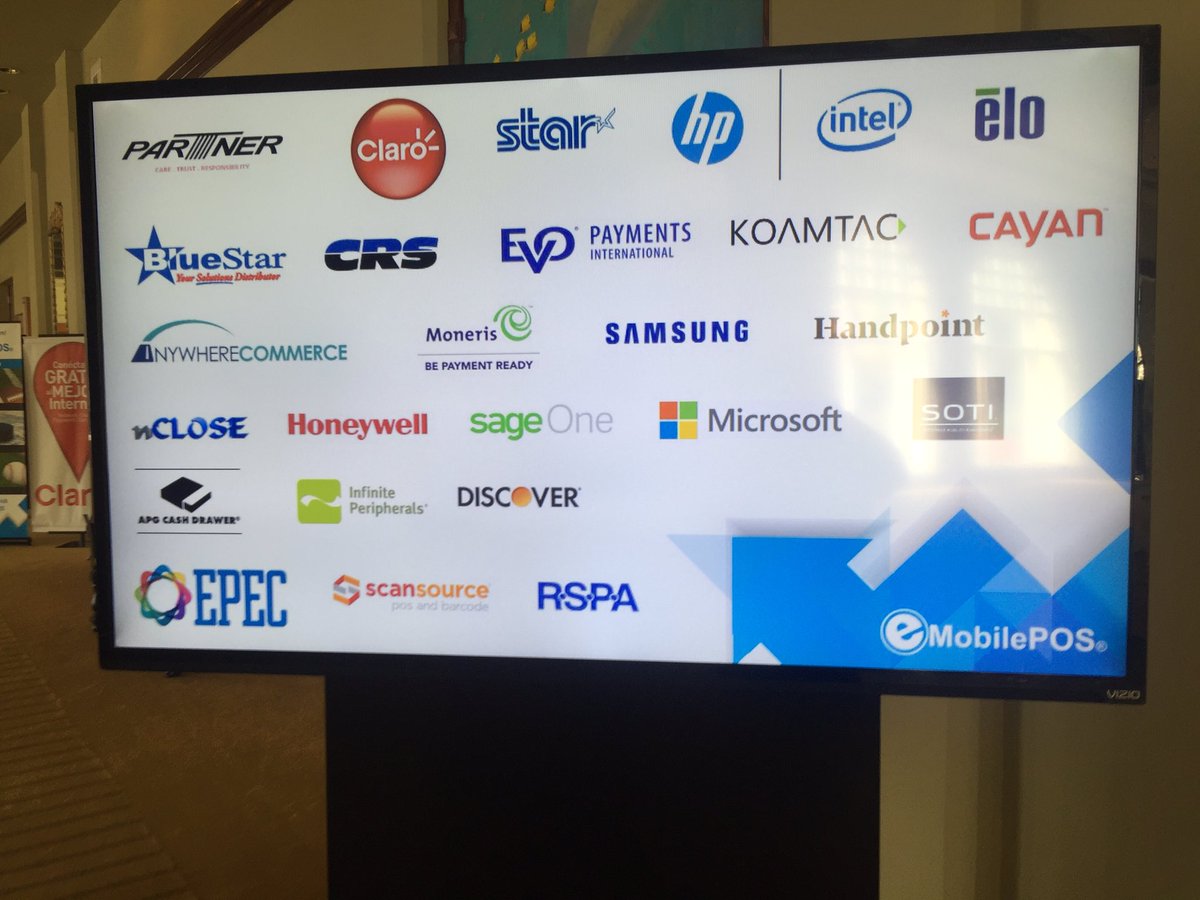POSenclosures's tweet photo. Great Partner show #EPEC2016 #mPOS #EMVPIN @eMobilePOS @StarMicronics @samsungretail @SamsungMobile @BlueStarCan https://t.co/o1GnBr6r8r