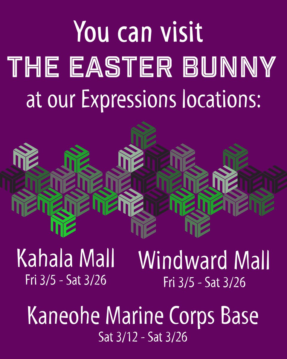 express808's tweet photo. Hop in! The Easter Bunny would love to see you! https://t.co/Z5osdyJnHP