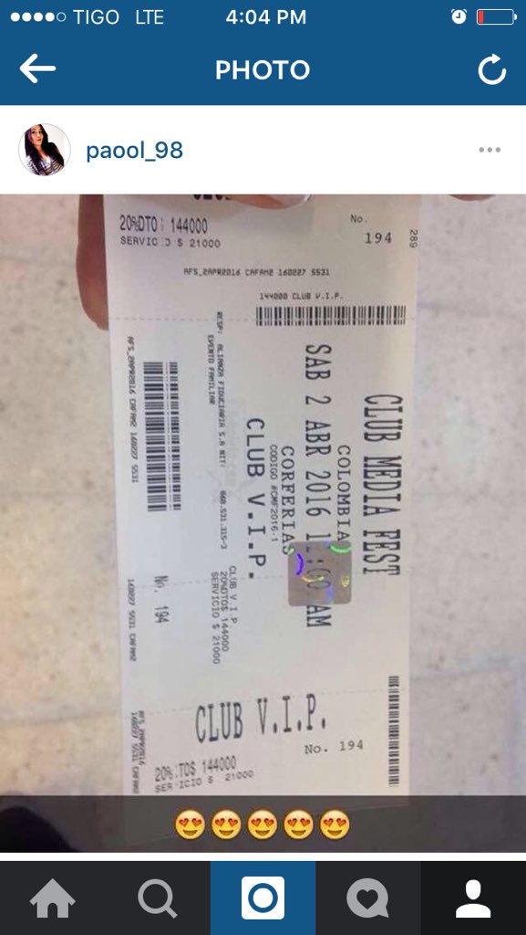 paool_9's tweet photo. @ClubMediaFest de todas formas tienes un estilo que mata #LuzuColombia2abril https://t.co/VDnypcBKeu