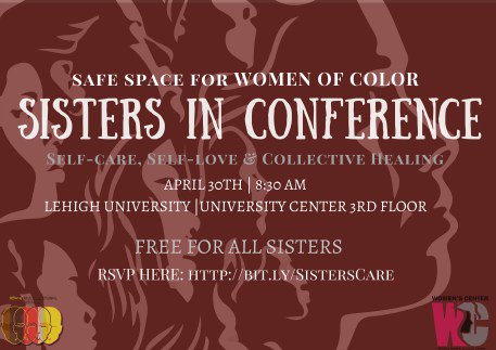 ELIXHERMagazine's tweet photo. Sisters in Conference: Self- Care, Self-Love &amp; Collective Healing on 4/30/16 For More Info: https://t.co/JKA0xVrFKr https://t.co/BvJjU3v2Hp