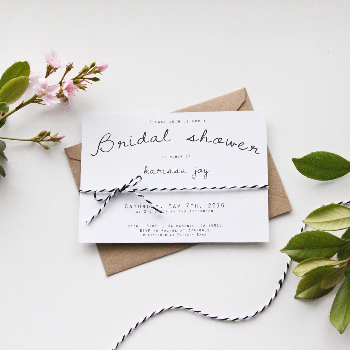 enviteDesigns's tweet photo. New bridal shower design in the shop!! In love ๐ #enviteDesigns #custominvitations #bridalshower #handmade https://t.co/LeRfR1oEE3