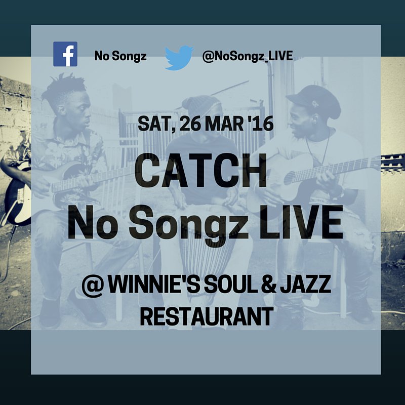 NoSongz_LIVE's tweet photo. Dont miss us! @Aziwe_AfroMuze @Bongo_Drummer @K_theseventhson #TeamNoSongz #Work https://t.co/qwe9Nxo12c