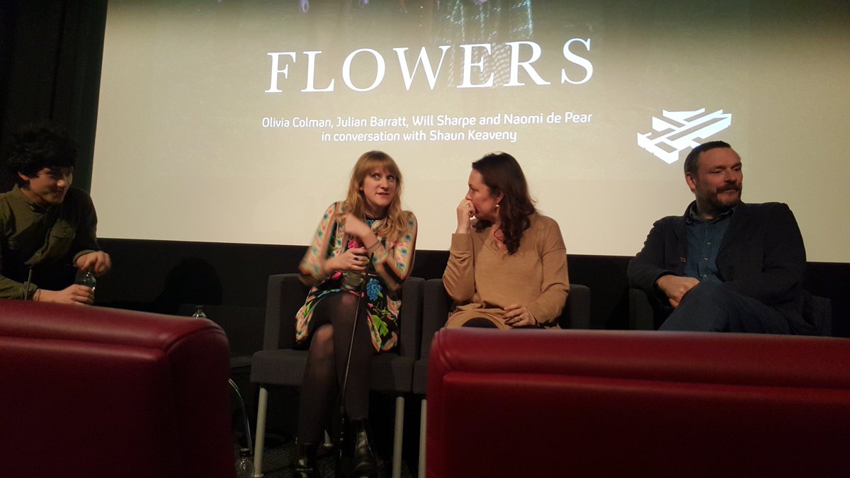 diytv's tweet photo. And we had a great q&amp;a with the cast &amp; creative team #Flowers https://t.co/xloPkIuH8I