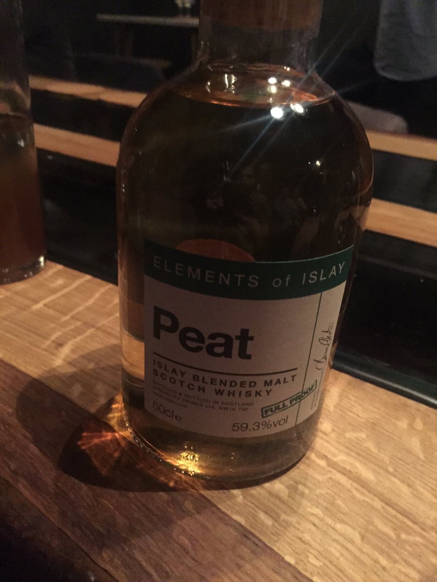 So this is quite good #ilovepeat <a href="/ElementsOfIslay/">Elements of Islay</a>