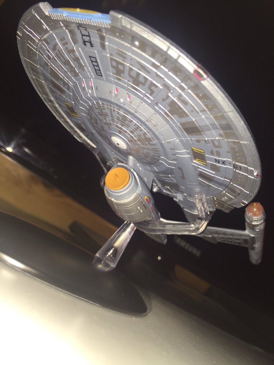 KarlDDawson's tweet image. Thank You @EaglemossLtd Love it! #NXRefit #Enterprise #NX01 🖖🏻🤓