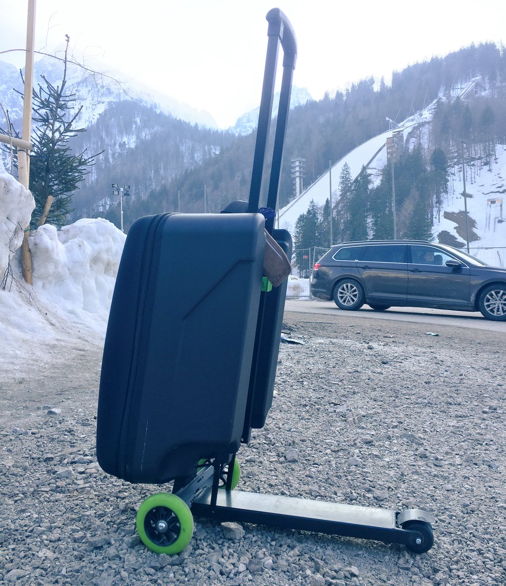 Olaf scooter is great for flights, just not in Planica ;) #planica2016