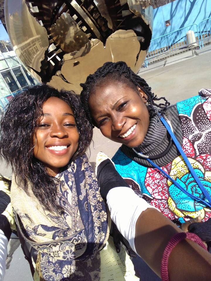 CnjflNiger's tweet photo. La Cellule nigerienne des jeunes filles leaders et l'ONG FAD a New york pour 60ème la session Condition de la femme https://t.co/DMFdJg1OPP