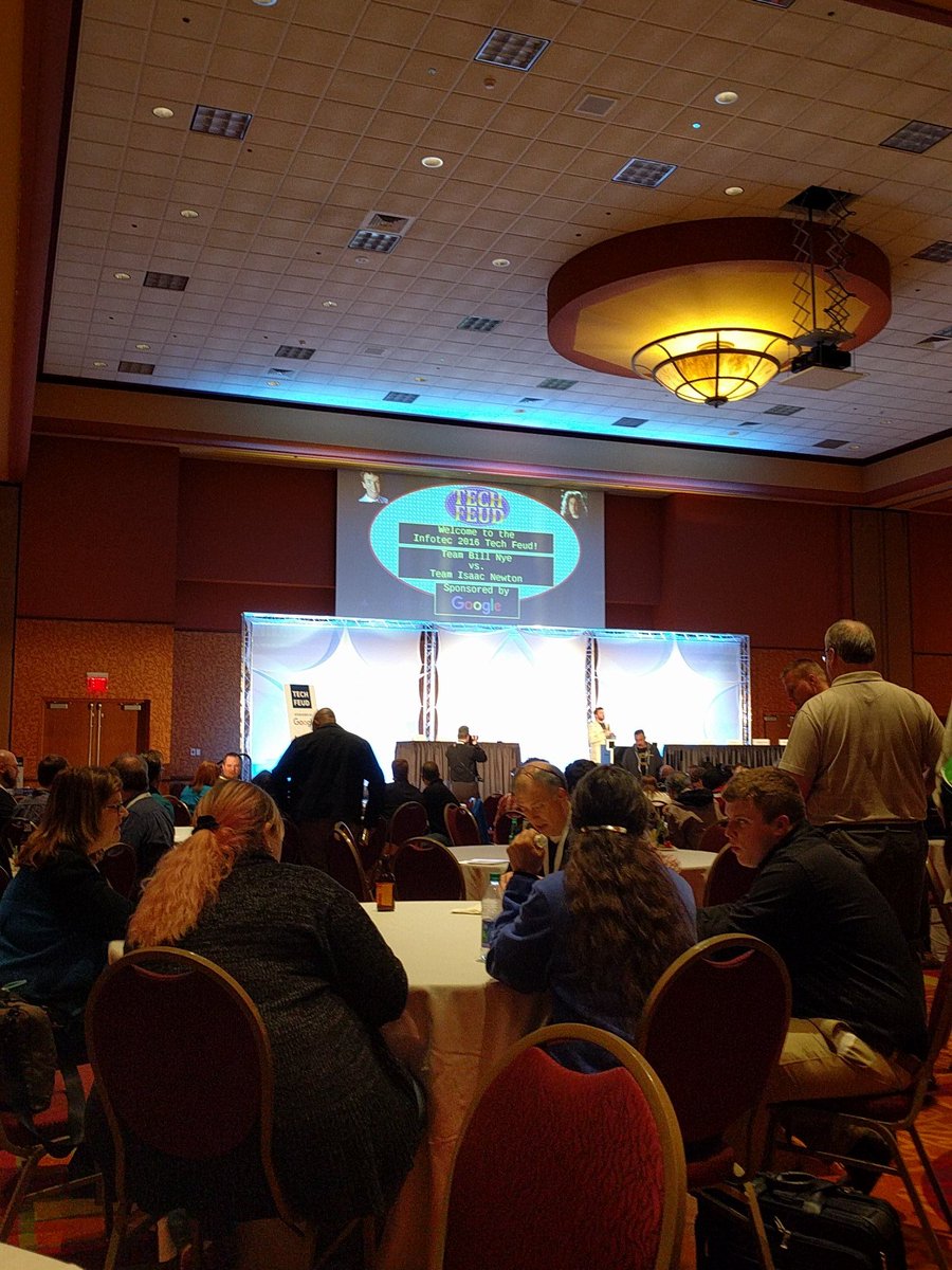 shumphreyit's tweet image. #Infotec16  #techfeud