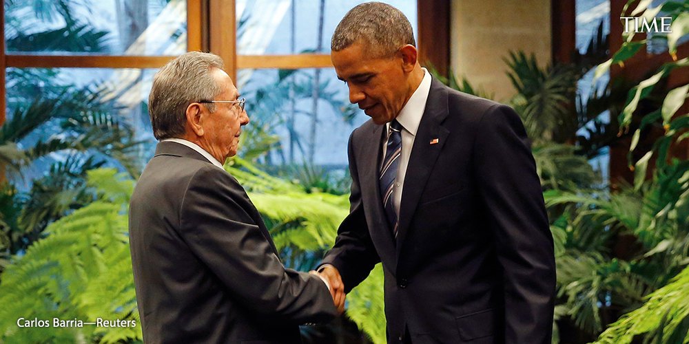 TIME's tweet photo. See photos from President Barack Obama’s trip to Cuba https://t.co/EfRPjvZNaN https://t.co/9CmwTrWSqy