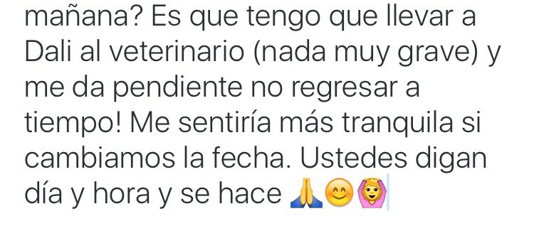 RaizaRevelles's tweet photo. Loves!!! Podemos cambiar la discusión de la Quinta Ola para mañana? 🙏🙊 https://t.co/Ne05djunOz
