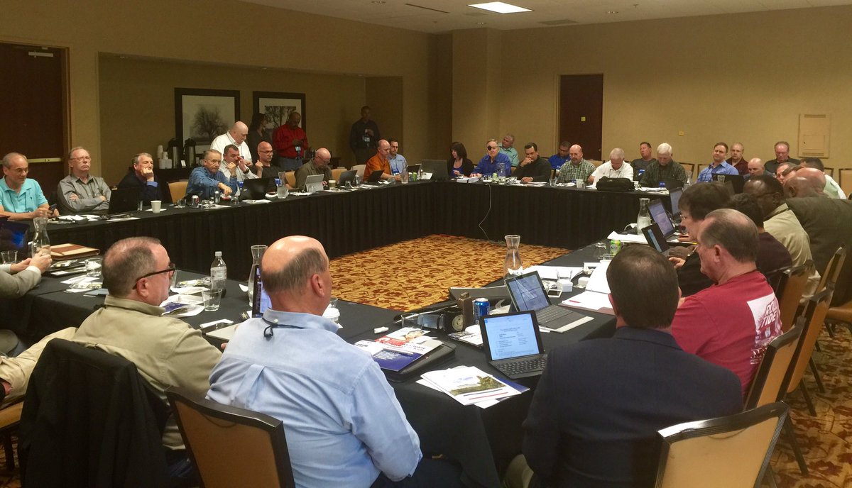 Getting down to business <a href="/TxTPCA/">TPCA-TX Police Chief</a> Conference Executive Board Meeting, 2016