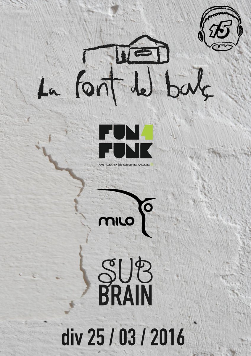 Milo_dj's tweet photo. IT'S PARTY TIME!!!!
#Fun4FunkParty
#Fun4Funk15Years
#LaFontDelBalç https://t.co/iWyU654lgf