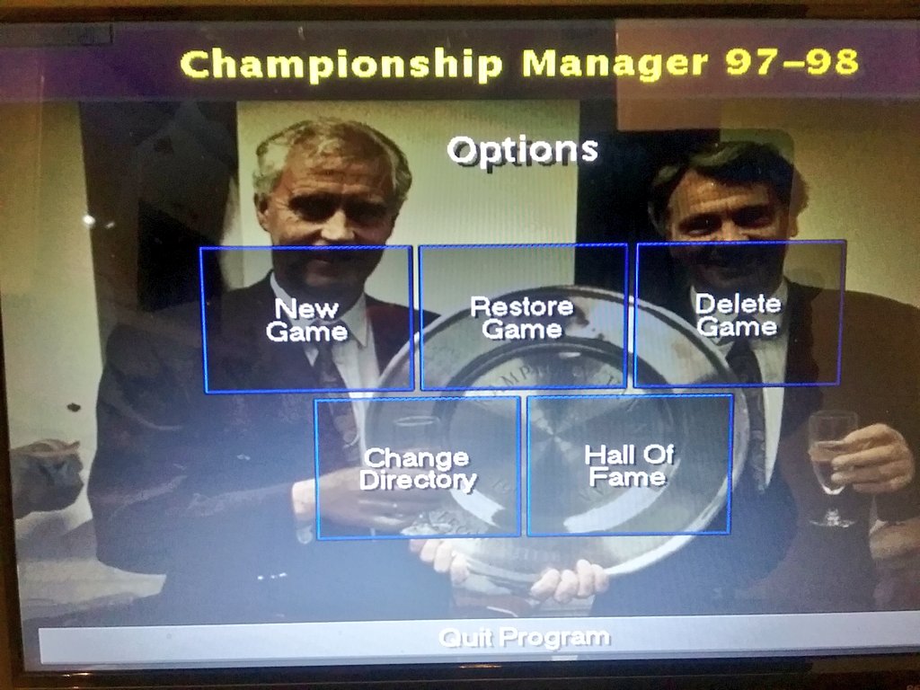 pad_gaminguk's tweet photo. Classic PC game! #champ man #footymanager #pcgaming #backintheday @daiopearce @DJCarlKendrick @gamesyouloved https://t.co/EIPX7EK8sd