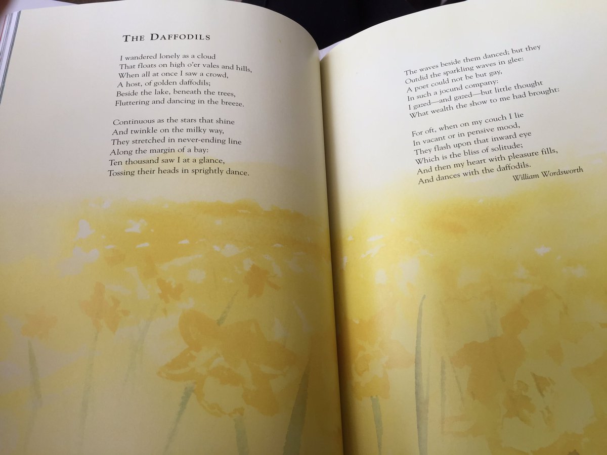 MrsPavlovich's tweet image. The beauty in poetry... #WorldPoetryDay #daffodils #thinkingofspring