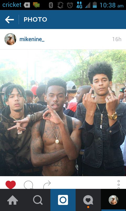 mike_ninee's tweet photo. Ft @DiceSoHo &@TrillSammyy !!Just Some Young Bulls Blowing Up ,#iceylife #Raplife #Groupiemob #GANGGANGGANG https://t.co/VxFg9EUNad