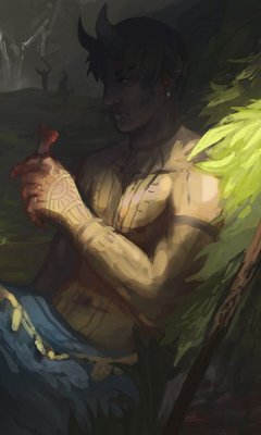 tweeria's tweet photo. “Sarcomancer by @MisaStein
The Sarcomancer uses blood and flesh to perform archaic rituals.” https://t.co/rJcHKKBRxg https://t.co/bogPPYPITg