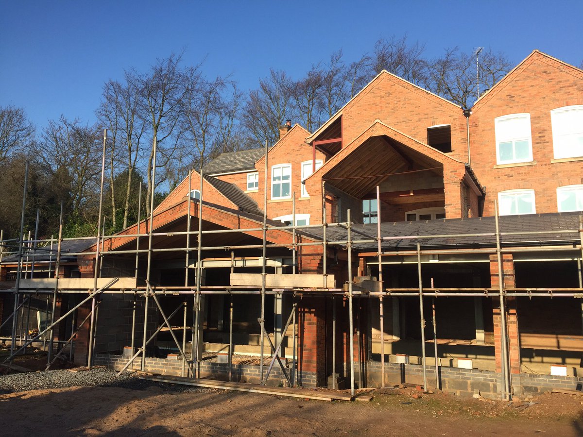 Swimming pool roof completed just after Christmas on a stunning property in Burton Joyce.#newroof#cambrians#redland