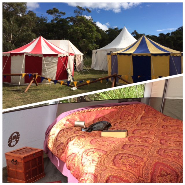 CampWombaroo's tweet photo. #rowanyfestival time again &amp; the transformation from adventure camp to a medieval festival is in full swing! https://t.co/ttZAu9fNqD