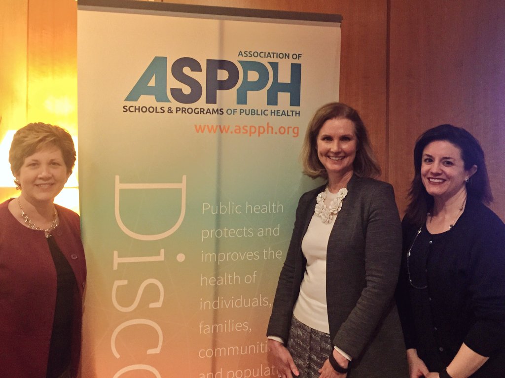 UKCPH's tweet photo. Having fun discussing #publichealth at @ASPPHtweets with @Donnakarnett @KatieCardarelli & @ACarman12 #ASPPH2016 https://t.co/KO8VfhcgPV