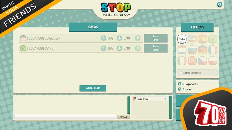 Invite your friends and let's play !!! Enjoy! Stop Online 70% Discount. bit.ly/1Pntjav
