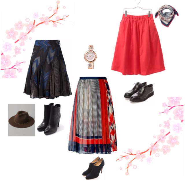 DRESSLIJapan's tweet photo. 春に新しいスカートはいかが？ 諸川舞さんのオススメ！ https://t.co/iNtbTpKDQ9 #春服 #コーディネート #sacai #ファッション https://t.co/aQu8yfaRpn