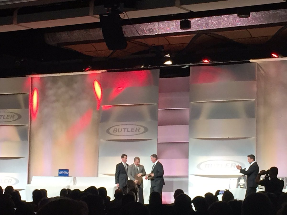Congrats <a href="/WoodwardDB/">Woodward DesignBuild</a> on your Butler Buildings award! #ButlerSalesMtg