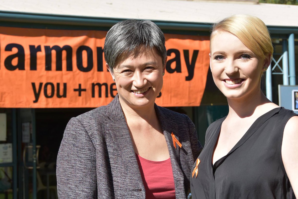 ThebartonSC's tweet photo. @SenatorWong visited us for our Harmony Day celebrations. We appreciate her involvement &amp;interest in our students. https://t.co/ktTpkDt5kc