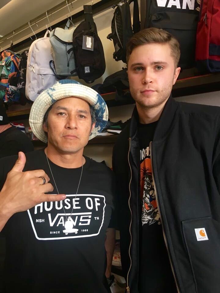 push_podcast's tweet photo. Was in NYC last week at KCDC skate shop #50yearsofvans event #NYC #skateboarding https://t.co/MOaWOnlLoK