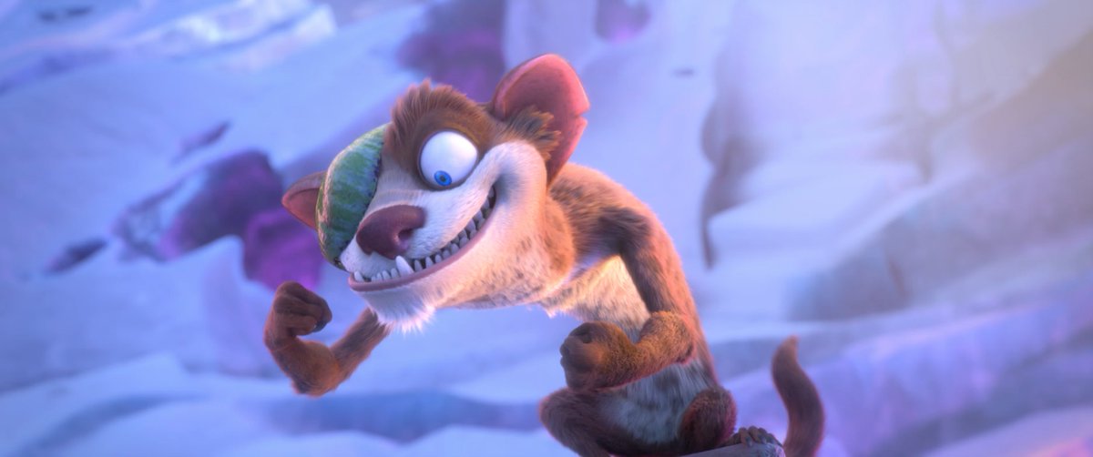 One eye… no problem!
Remember, what he says goes. 
Always follow Buck.
#WorldPoetryDay #IceAge #CollisionCourse