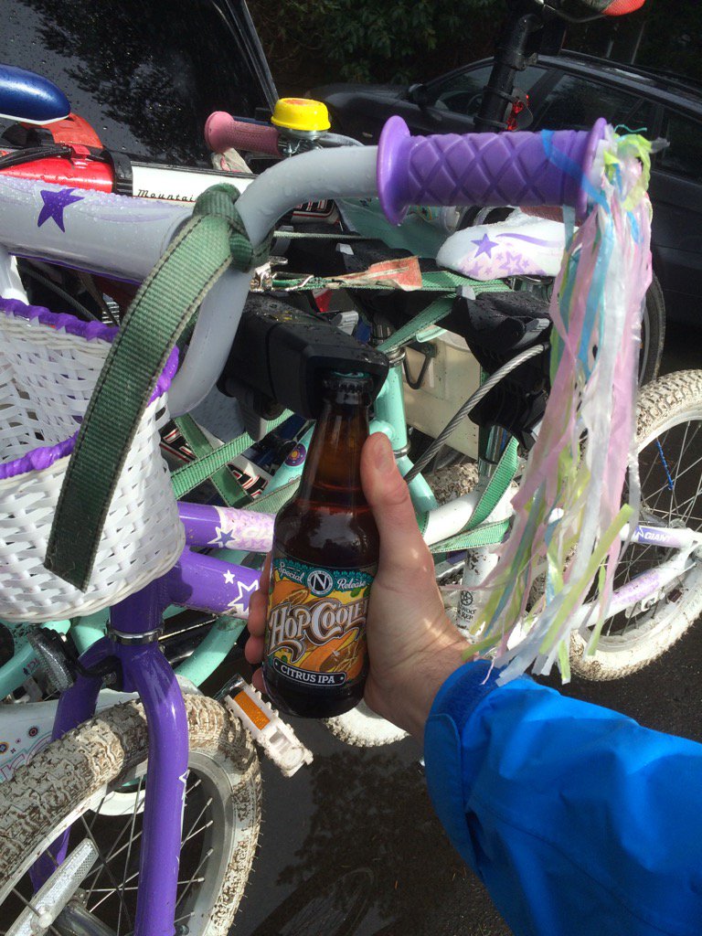 afmccaskill's tweet photo. Bike rack bottle opener. Totally necessary. #breakingspring https://t.co/Xdk0xxC19e