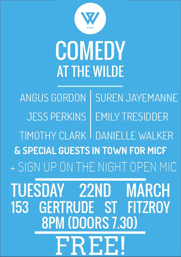 Comedy At The Wilde tweet media