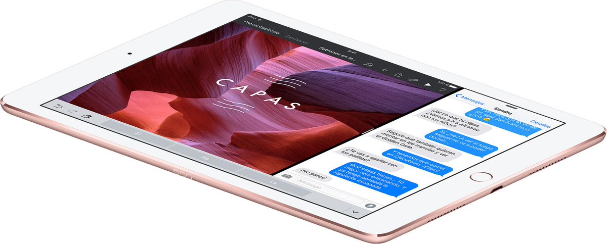 MacSferaBlog's tweet photo. Nuevo iPad Pro de 9,7” #iPad #iPadPro #LetUsLoopYouIn https://t.co/hb7t51ah6o https://t.co/Nr1dvGRbgd