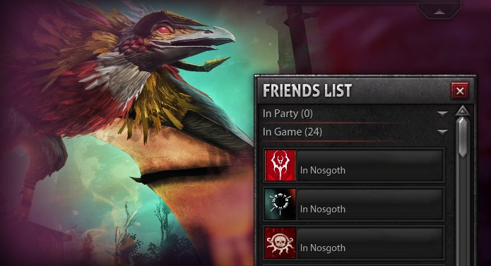 #ICYMI Mini Update 2: Friends lists now populate for players.  We'll be crushing more bugs later this week.