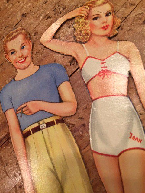 RutaSepetys's tweet photo. Recd amazing vintage paper dolls from Westview HS library! Imagine the stories. Are Joan&amp;Jimmy siblings or a couple? https://t.co/p2PagSyCYm