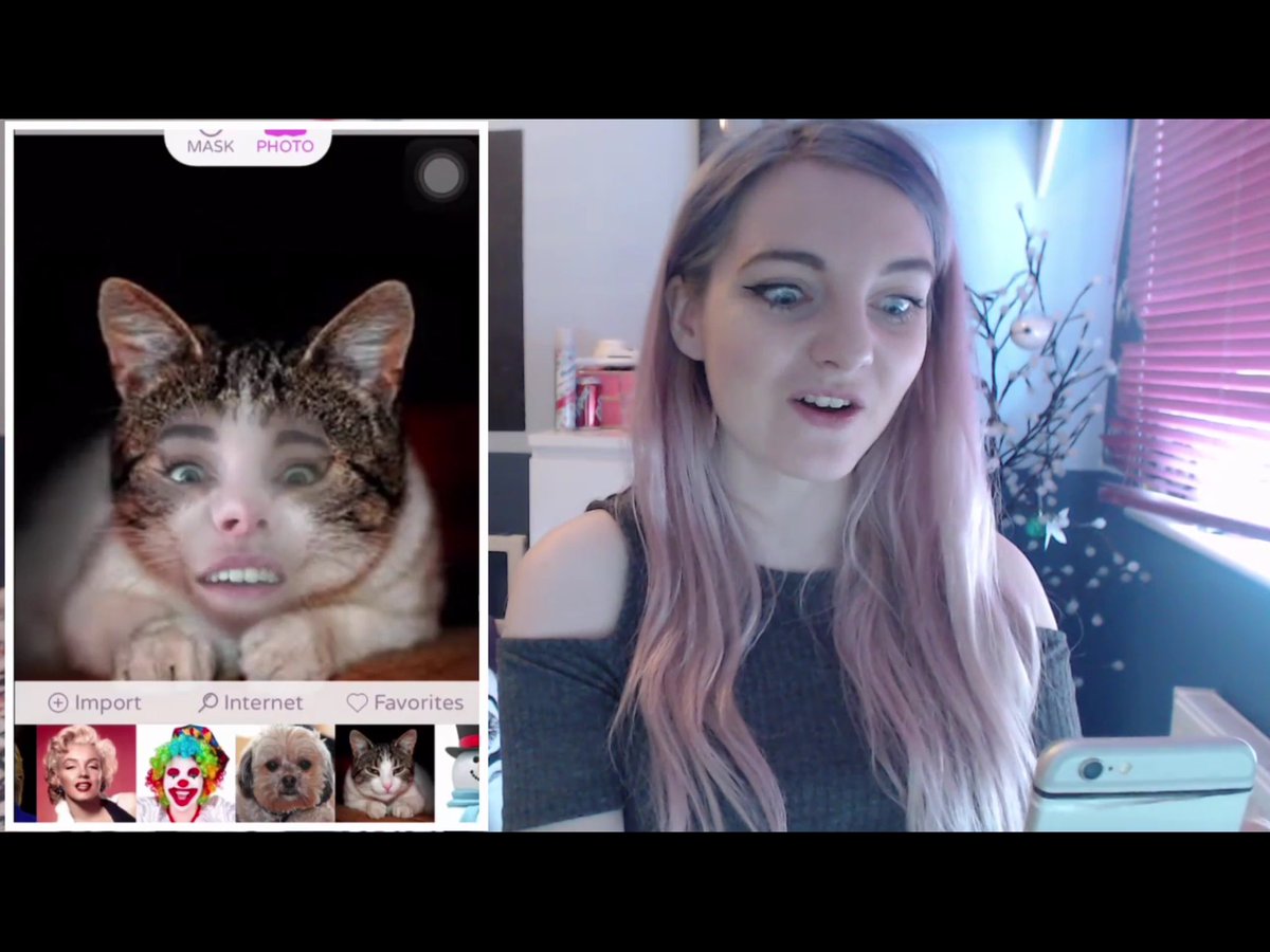MonicaCast2004's tweet photo. @LDShadowLady So many weird faces in the recent video ... Your silly Lizzie 😂 https://t.co/mUlP8SsGDw